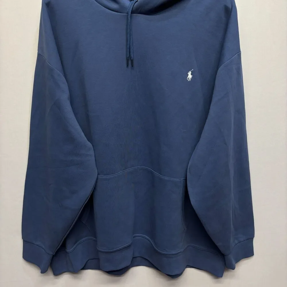 Polo Ralph Lauren Men Pullover Hoodie Size 5XB 5X Big Blue D118 -5